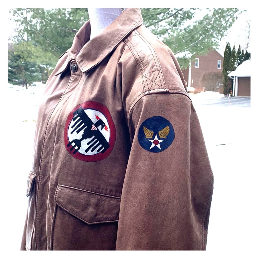 Doolittle Raiders Painted A2 Leather Jacket WWII